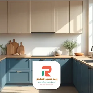 تصاميم مطابخ المنيوم على شكل حرف U في الرياض